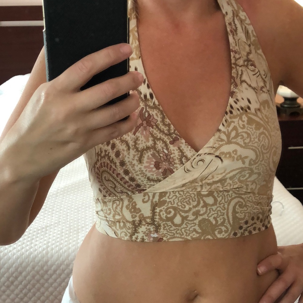 100% Vintage 70s halter top